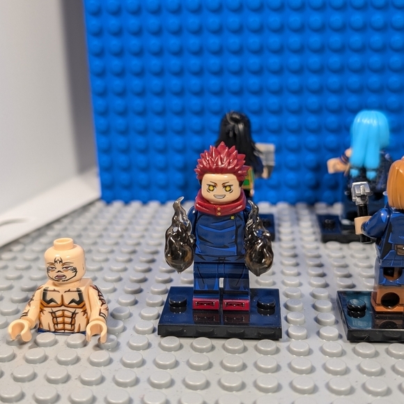 8 Minifigures- Jujutsu Kaisen Anime Building Block Toy Collectible Action Figure - Picture 7 of 8